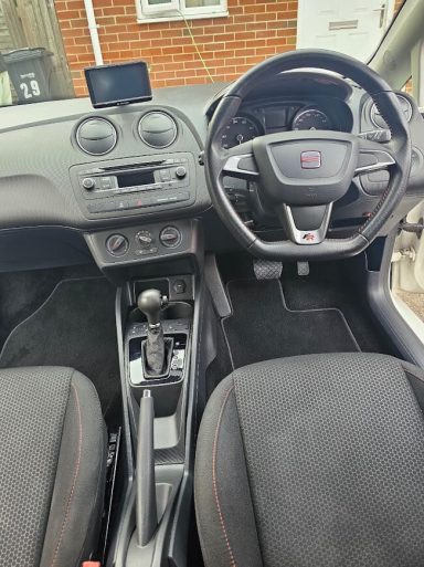 SEAT Ibiza Front Cabin After Deep Clean SEAT Ibiza dashboard and front interior after deep interior cleaning and extraction