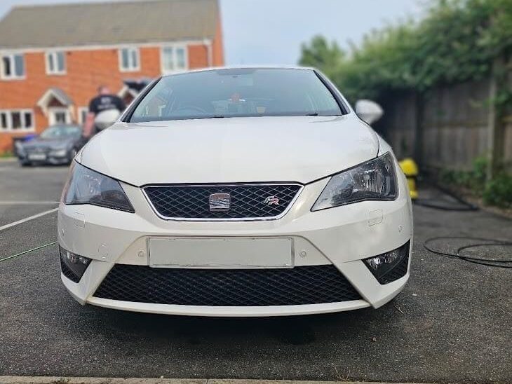 Valeted/Car Detailed Seat Ibiza. Detailed in Beck Row, this customer purchased our Precision service. See below for the results.